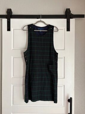 Karen Scott Pinafore Dress Size M
